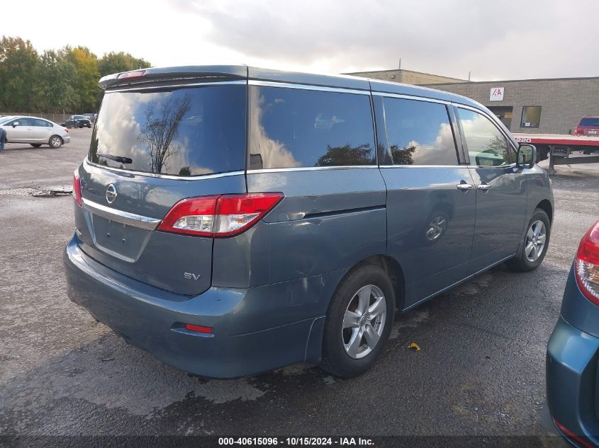 2011 Nissan Quest Sv VIN: JN8AE2KP0B9001583 Lot: 40615096