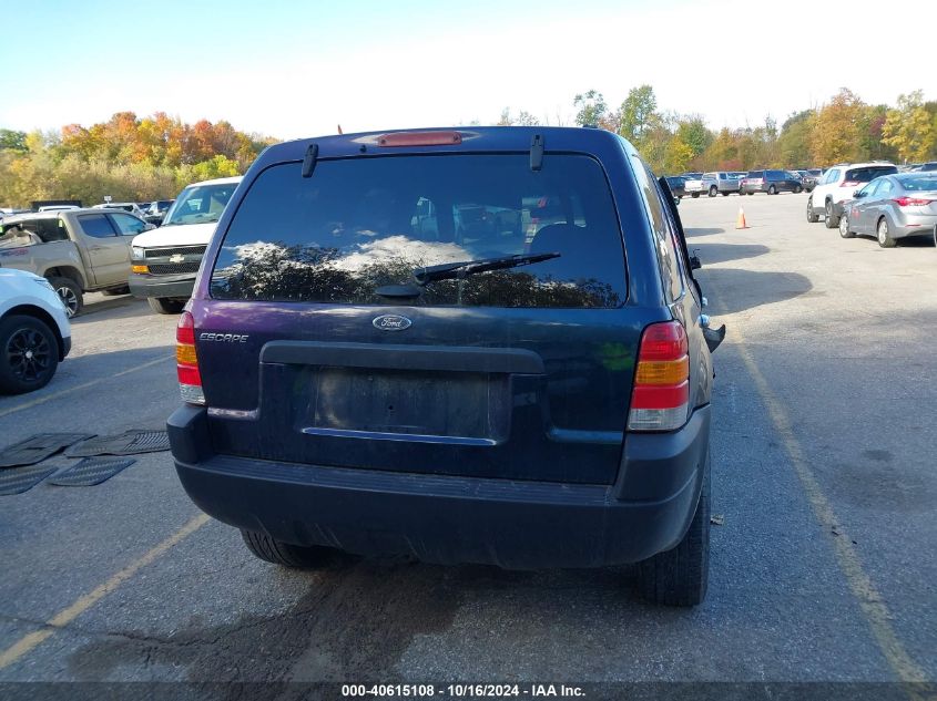 2003 Ford Escape Xls VIN: 1FMCU92153KD89833 Lot: 40615108