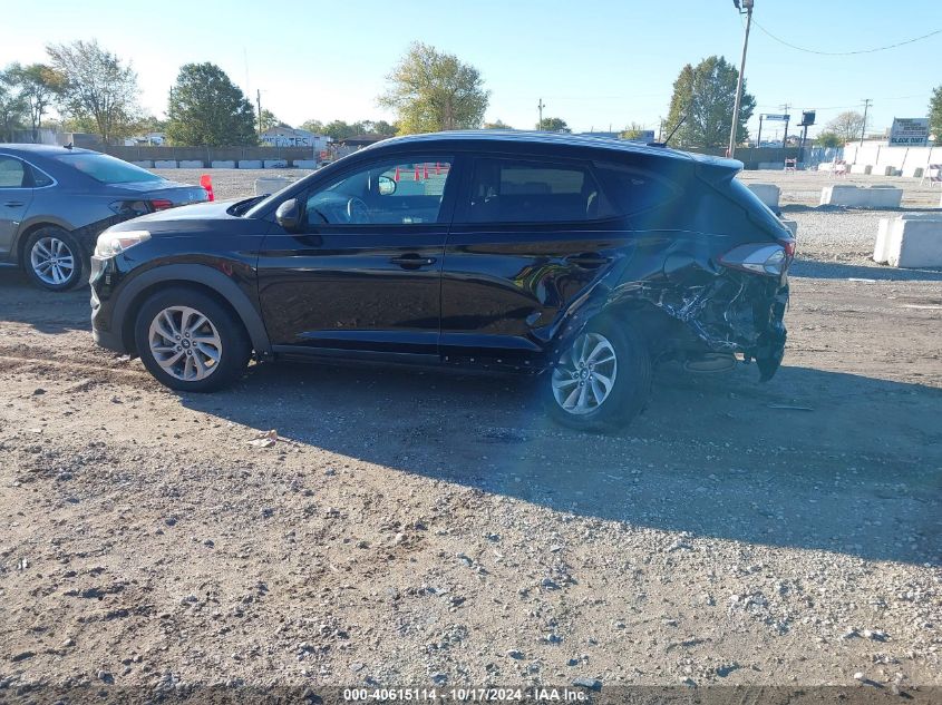 2017 Hyundai Tucson Se VIN: KM8J33A46HU296446 Lot: 40615114