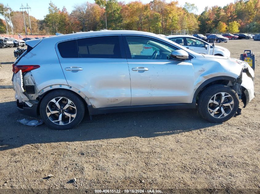 2021 Kia Sportage Lx VIN: KNDPMCAC8M7894825 Lot: 40615122