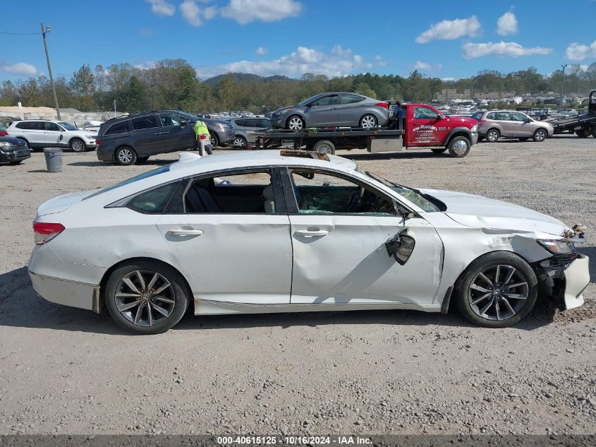 2022 Honda Accord Ex-L VIN: 1HGCV1F5XNA074150 Lot: 40615125