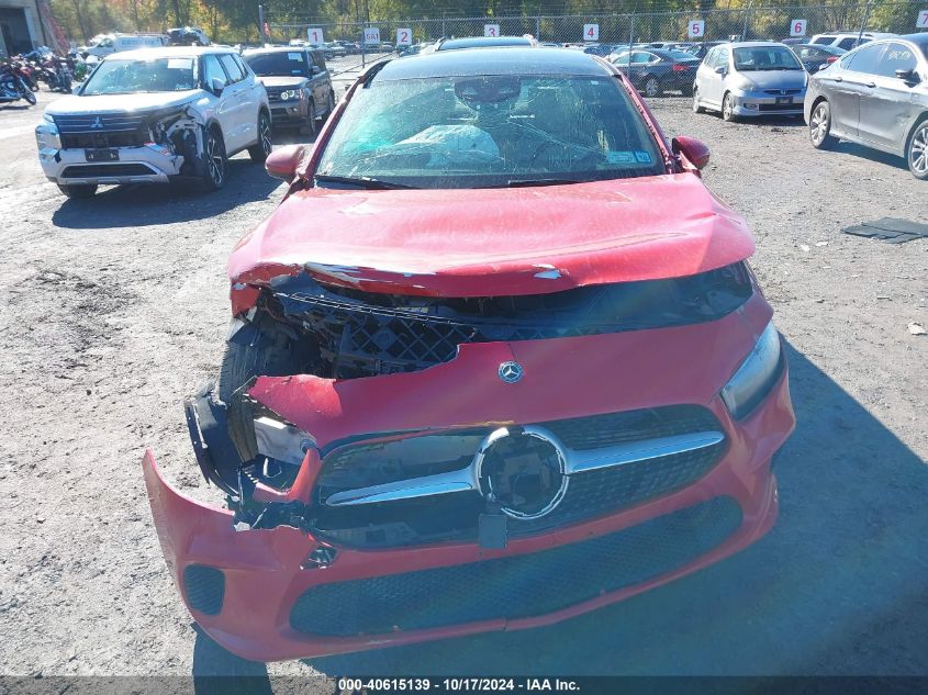 2019 MERCEDES-BENZ A VIN: WDD3G4FB4KW016233