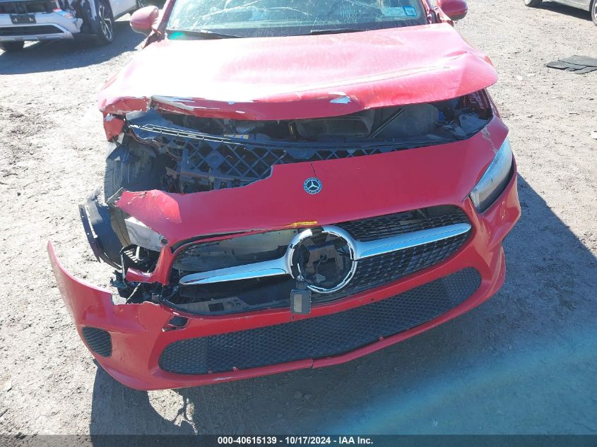 2019 MERCEDES-BENZ A VIN: WDD3G4FB4KW016233
