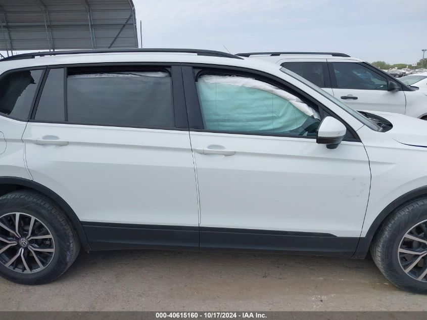 2021 Volkswagen Tiguan S VIN: 3VV1B7AX5MM022681 Lot: 40615160