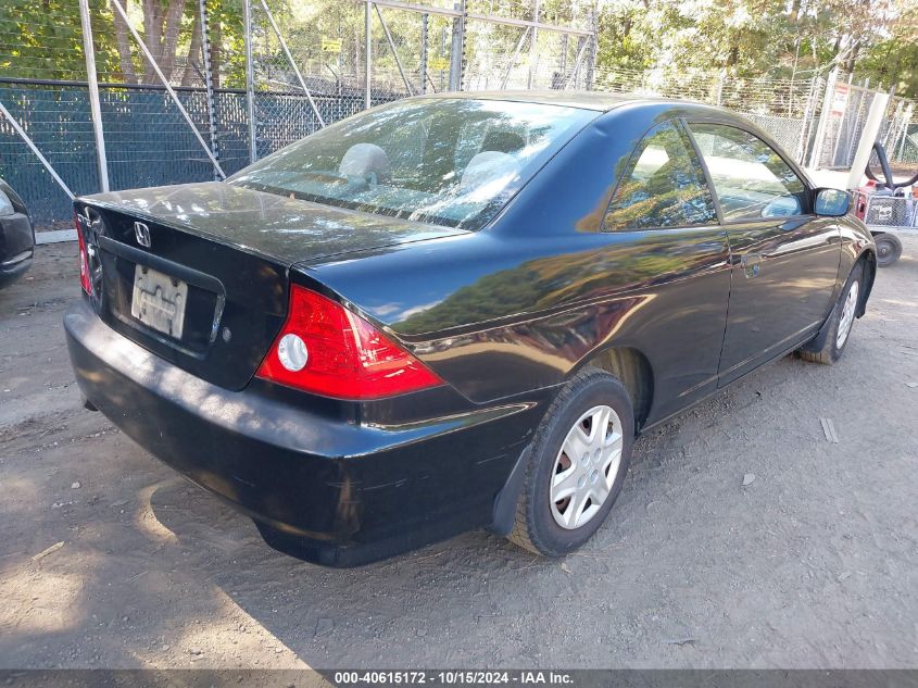 2004 Honda Civic Vp VIN: 1HGEM22124L082427 Lot: 40615172