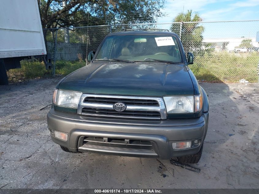 2000 Toyota 4Runner Limited V6 VIN: JT3GN87R1Y0163775 Lot: 40615174