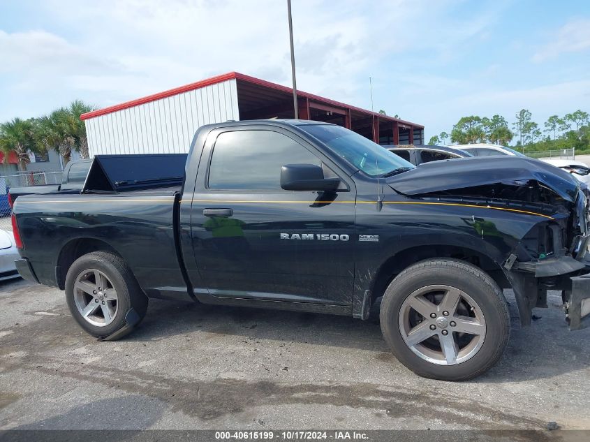 2012 Ram 1500 St VIN: 3C6JD6AT4CG239787 Lot: 40615199