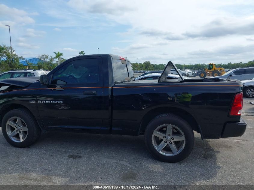 2012 Ram 1500 St VIN: 3C6JD6AT4CG239787 Lot: 40615199