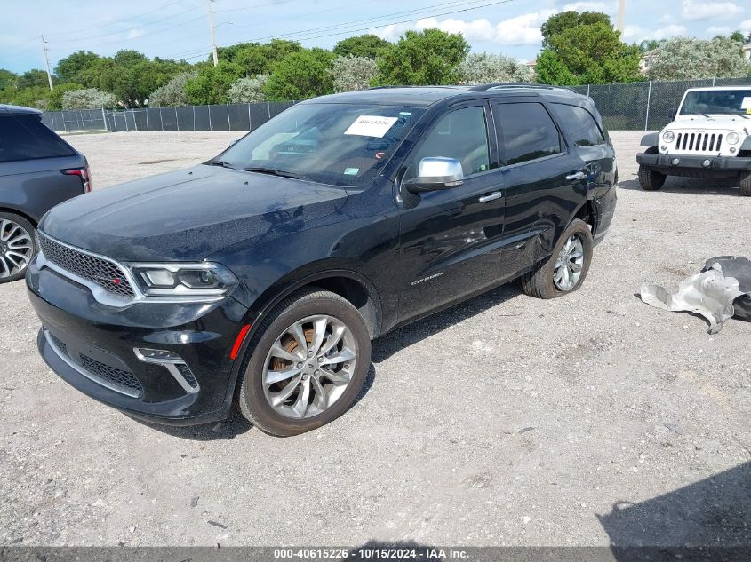 2023 Dodge Durango Citadel Awd VIN: 1C4SDJET7PC689128 Lot: 40615226