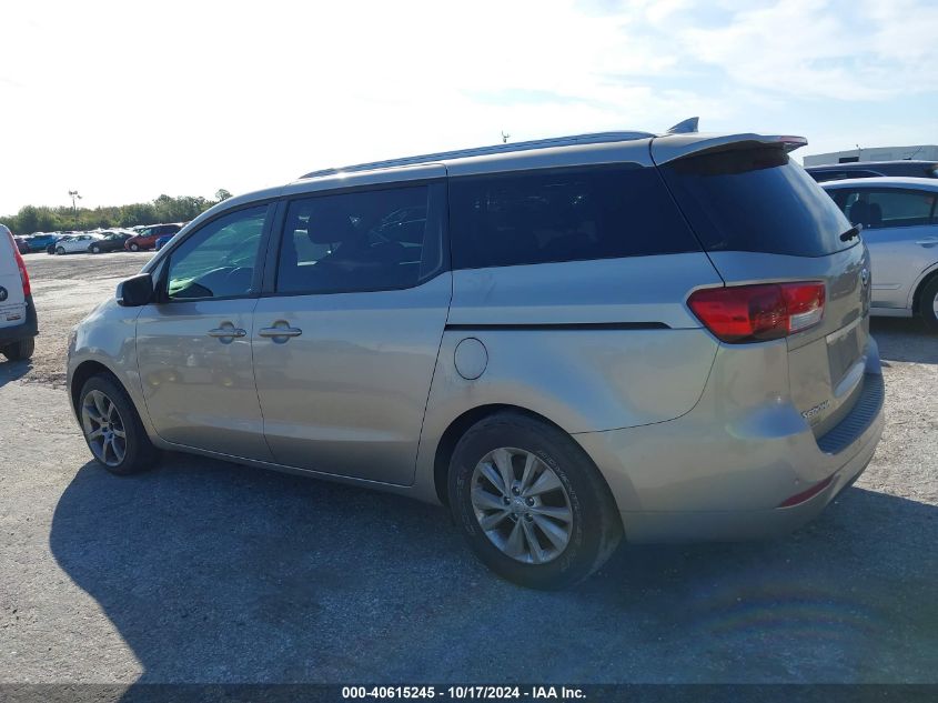 2016 Kia Sedona Lx VIN: KNDMB5C11G6178343 Lot: 40615245