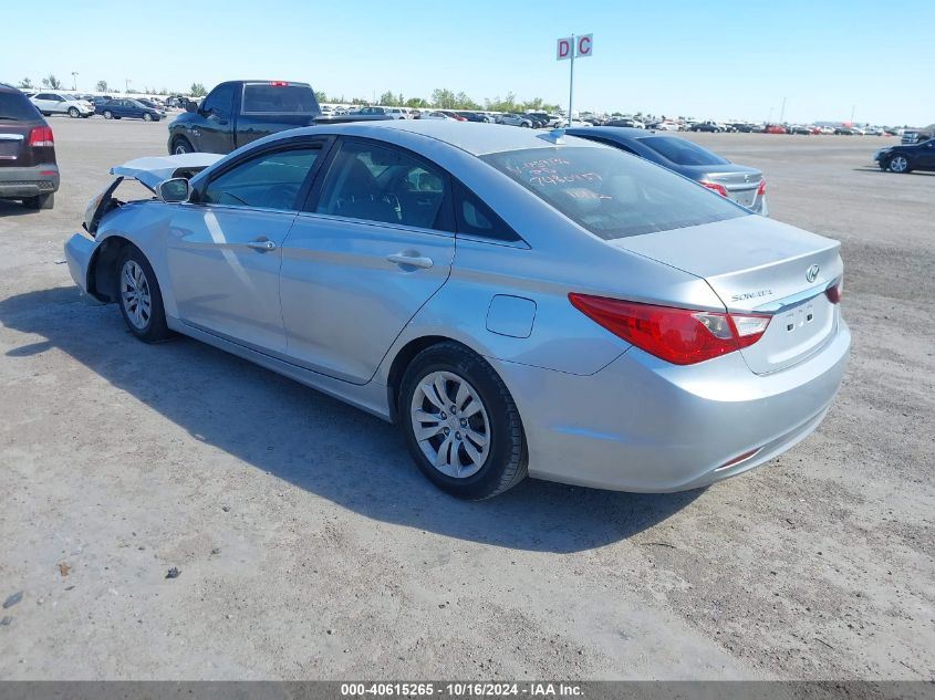 2012 Hyundai Sonata Gls VIN: 5NPEB4AC6CH459136 Lot: 40615265