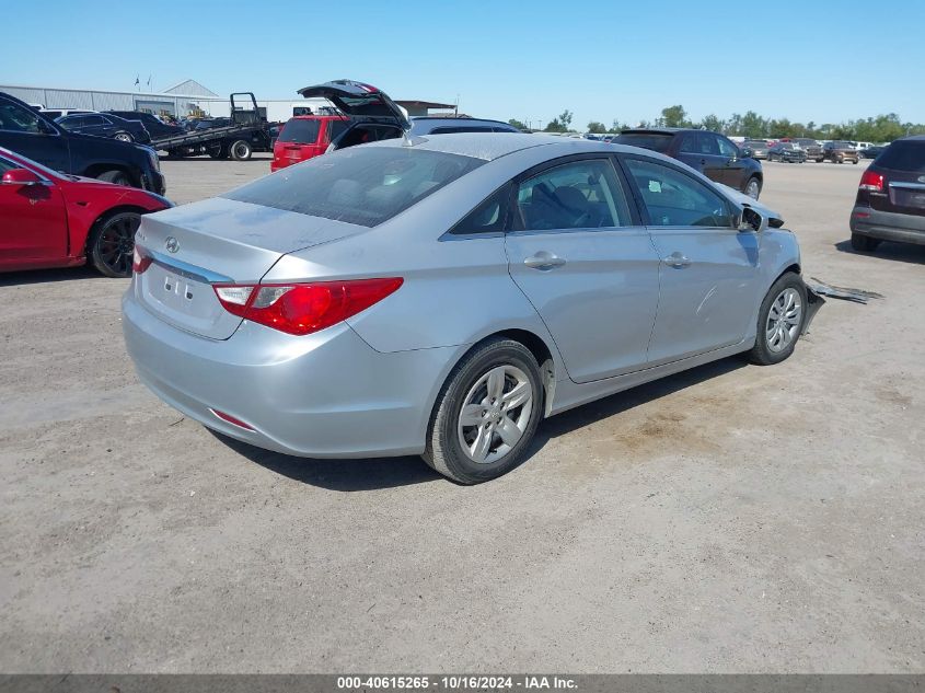 2012 Hyundai Sonata Gls VIN: 5NPEB4AC6CH459136 Lot: 40615265