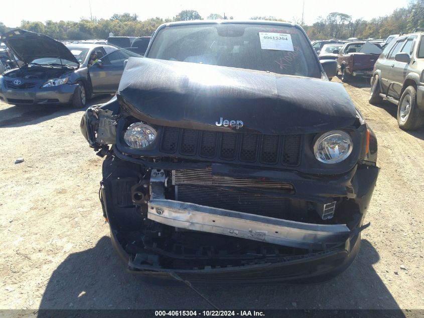 2019 Jeep Renegade Sport Fwd VIN: ZACNJAAB3KPK10207 Lot: 40615304