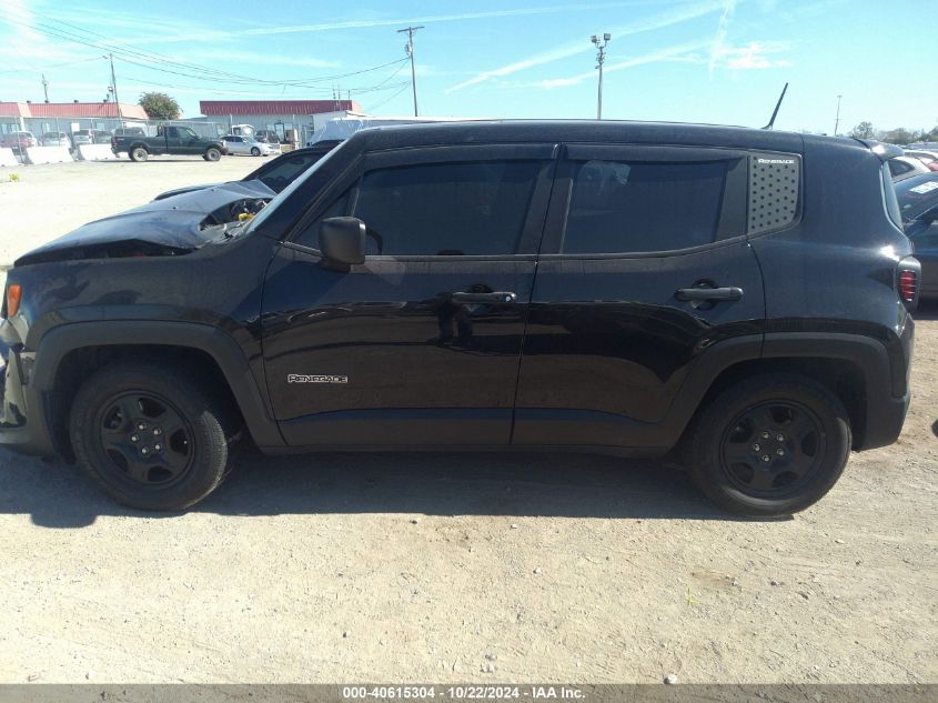 2019 Jeep Renegade Sport Fwd VIN: ZACNJAAB3KPK10207 Lot: 40615304