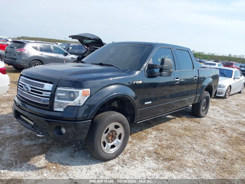 2013 Ford F-150 Limited VIN: 1FTFW1ET6DFA03490 Lot: 40615305