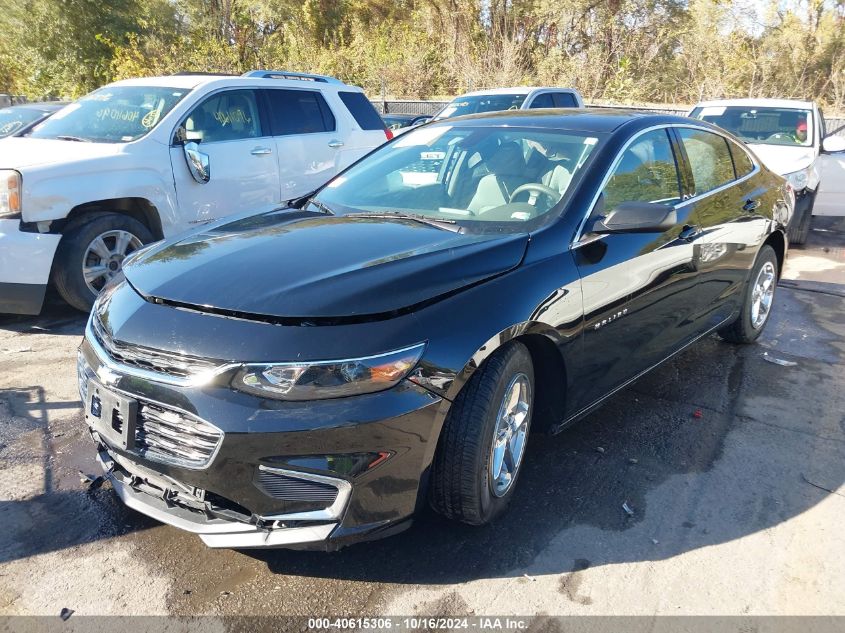 VIN 1G1ZB5ST8JF111179 2018 CHEVROLET MALIBU 1LS