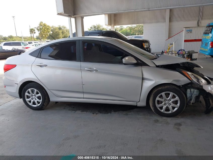 2014 Hyundai Accent Gls VIN: KMHCT4AE7EU615405 Lot: 40615315