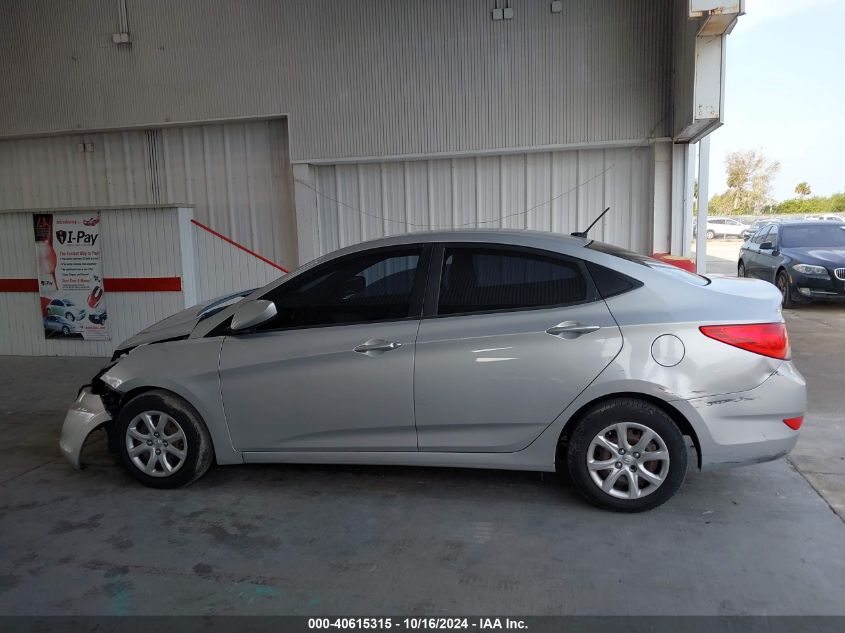 2014 Hyundai Accent Gls VIN: KMHCT4AE7EU615405 Lot: 40615315