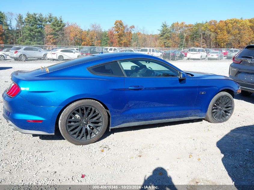 2018 Ford Mustang Gt Premium VIN: 1FA6P8CF0J5116281 Lot: 40615345