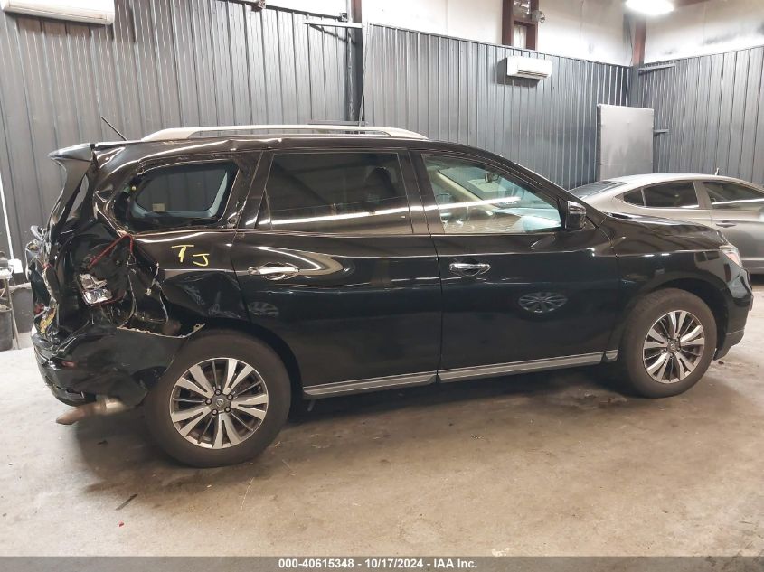 2018 Nissan Pathfinder Sv VIN: 5N1DR2MM2JC645308 Lot: 40615348