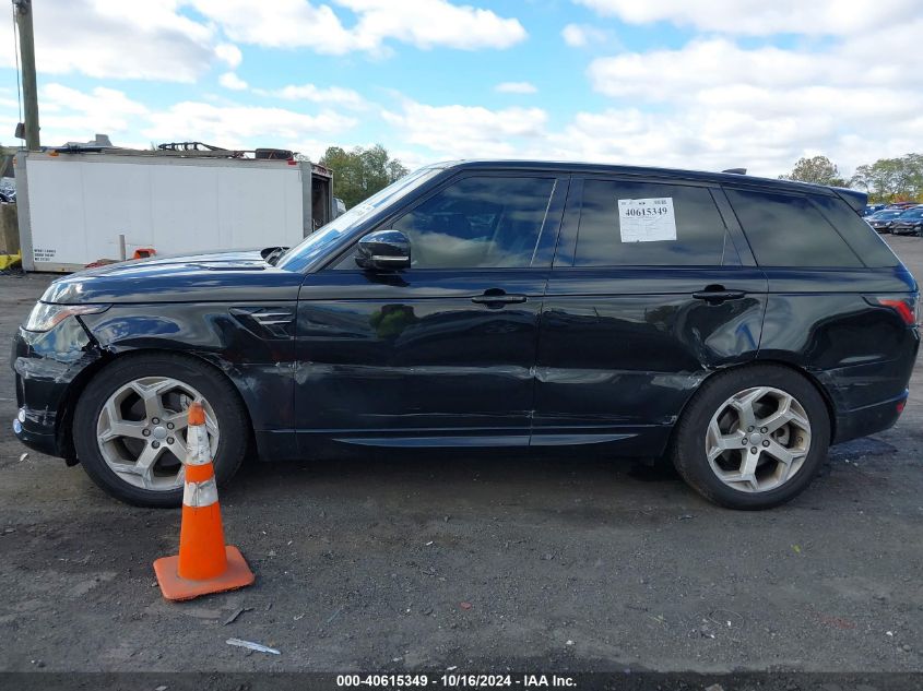 2019 Land Rover Range Rover Sport Hse VIN: SALWR2RV1KA820586 Lot: 40615349