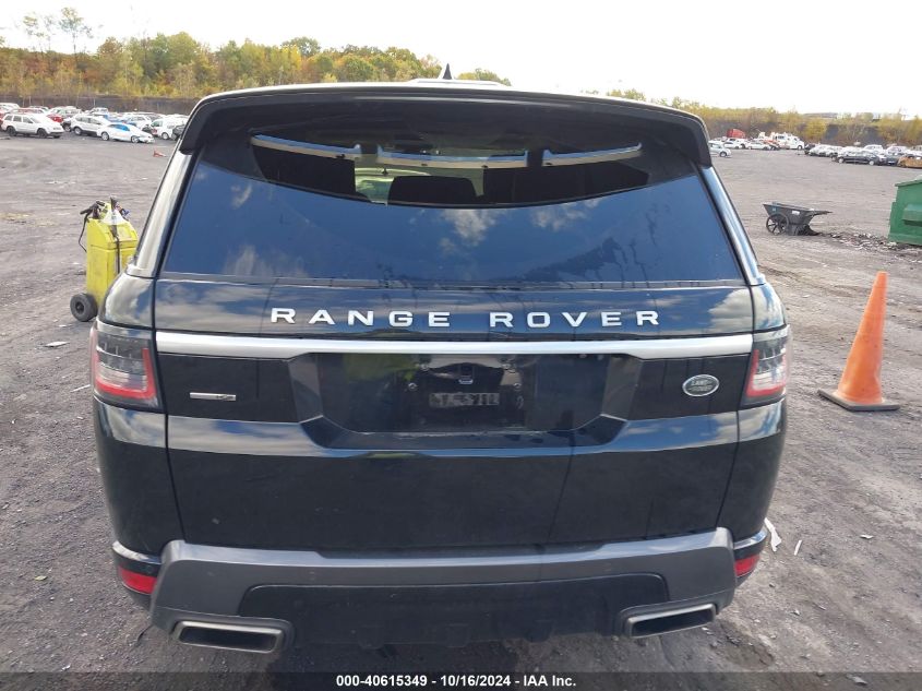 2019 Land Rover Range Rover Sport Hse VIN: SALWR2RV1KA820586 Lot: 40615349