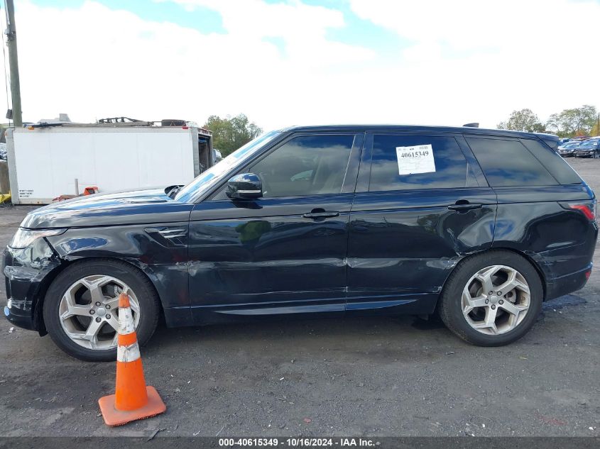 2019 Land Rover Range Rover Sport Hse VIN: SALWR2RV1KA820586 Lot: 40615349