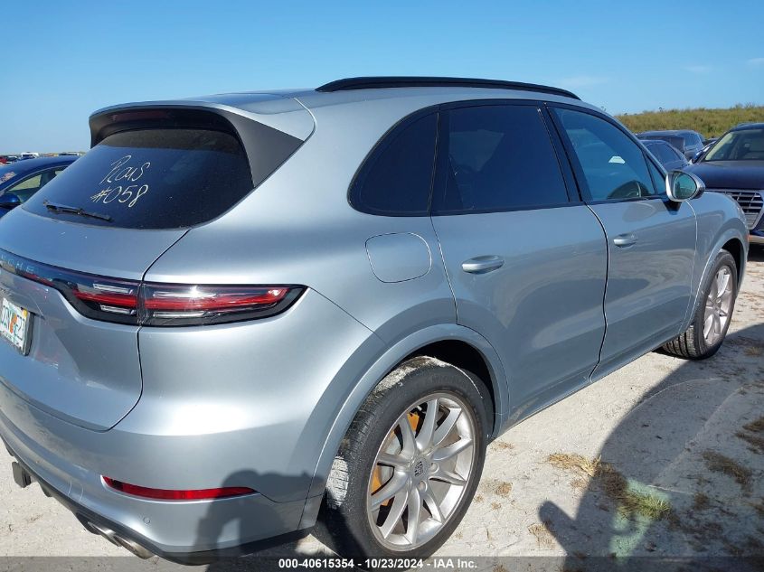 2020 Porsche Cayenne S VIN: WP1AB2AY6LDA29058 Lot: 40615354