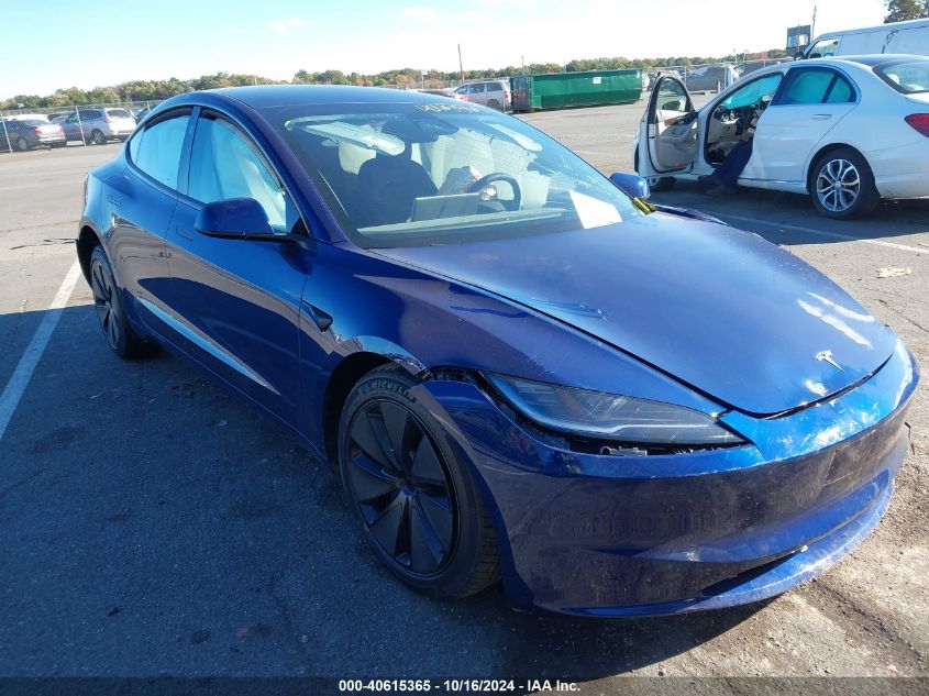 VIN 5YJ3E1EA9RF869006 2024 Tesla Model 3, Rear-Whee... no.1