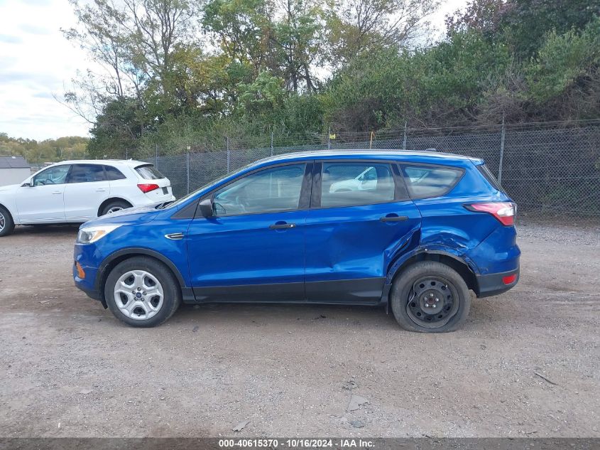 2017 Ford Escape S VIN: 1FMCU0F70HUA46143 Lot: 40615370