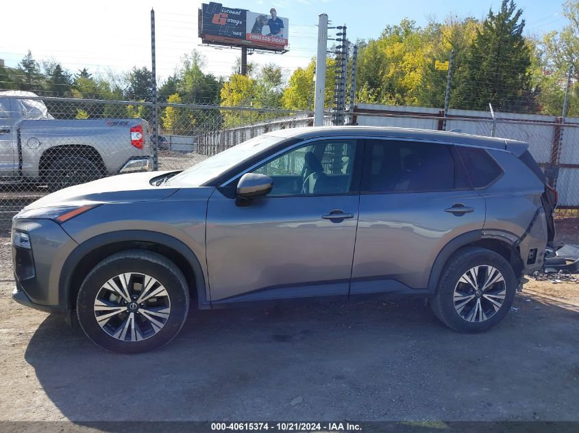 2021 Nissan Rogue Sv Intelligent Awd VIN: 5N1AT3BB5MC705470 Lot: 40615374