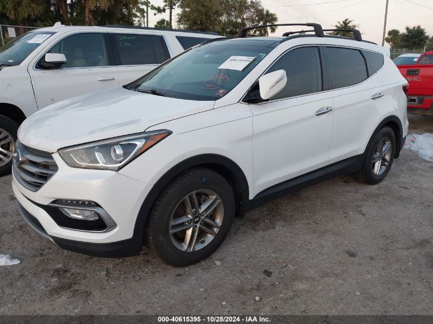 VIN 5NMZU3LB4JH065574 2018 Hyundai Santa Fe, Sport... no.2