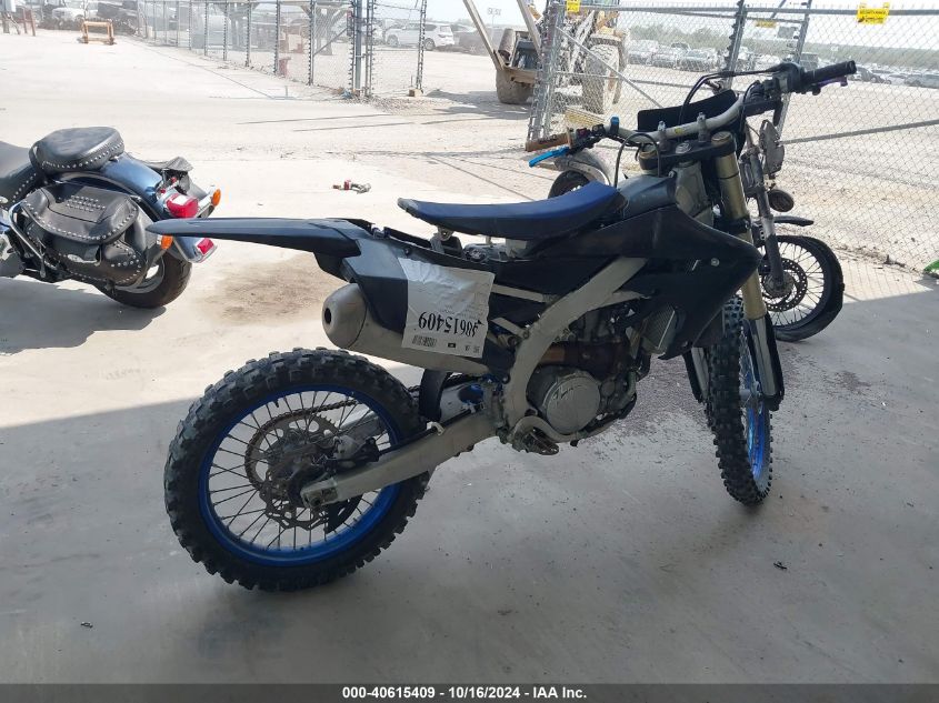 2019 Yamaha Yz450 F VIN: JYACJ23C6KA001593 Lot: 40615409