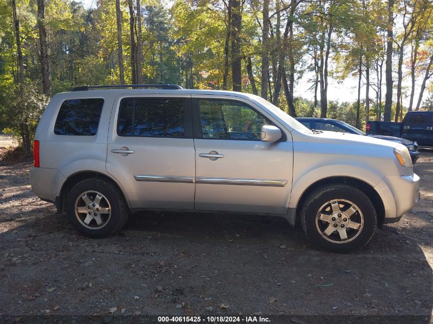 2010 Honda Pilot Touring VIN: 5FNYF3H85AB016890 Lot: 40615425