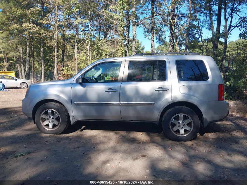 2010 Honda Pilot Touring VIN: 5FNYF3H85AB016890 Lot: 40615425