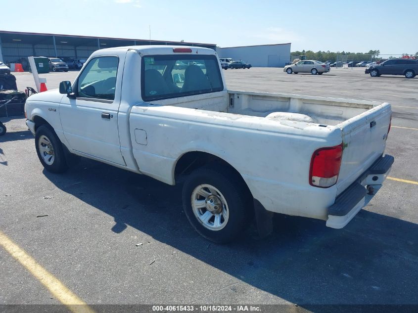 2000 Ford Ranger Xl/Xlt VIN: 1FTYR10C3YPB43052 Lot: 40615433