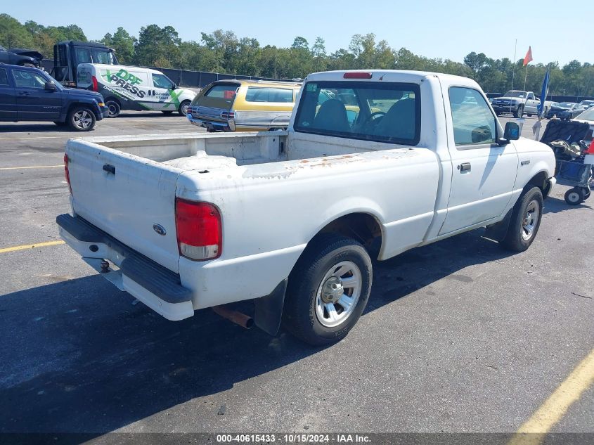 2000 Ford Ranger Xl/Xlt VIN: 1FTYR10C3YPB43052 Lot: 40615433