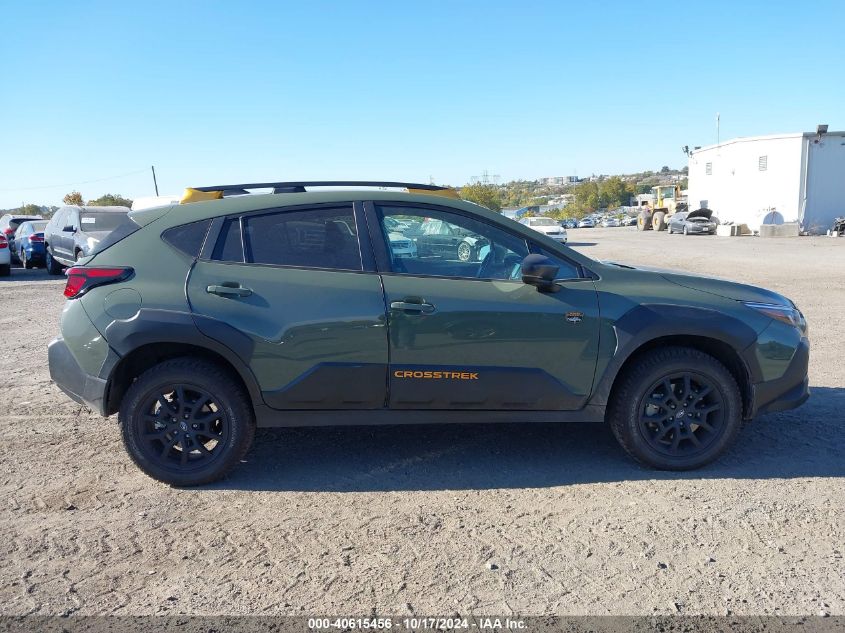 2024 Subaru Crosstrek Wilderness VIN: 4S4GUHT62R3767843 Lot: 40615456