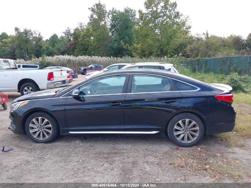 2017 Hyundai Sonata Sport VIN: 5NPE34AF2HH479978 Lot: 40615464