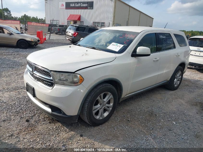 2012 Dodge Durango Sxt VIN: 1C4RDHAG9CC211481 Lot: 40615474