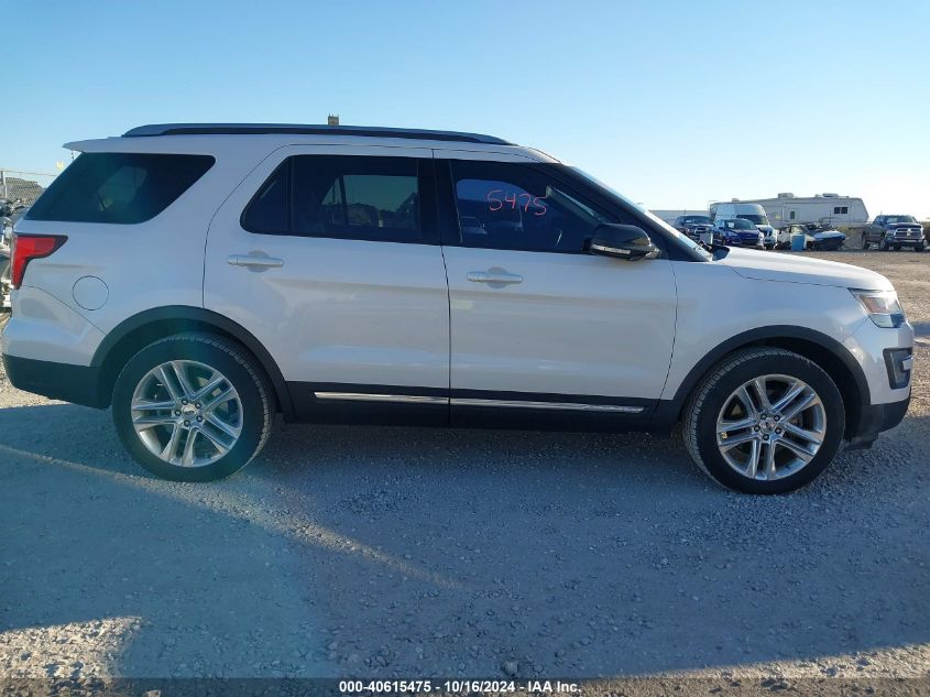 2017 Ford Explorer Xlt VIN: 1FM5K8D88HGC28356 Lot: 40615475