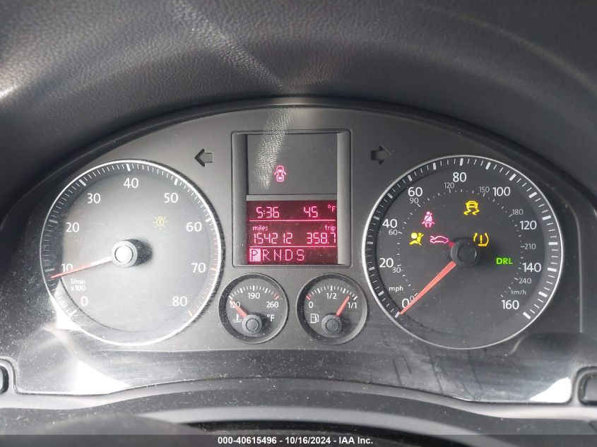 2009 Volkswagen Jetta S VIN: 3VWJZ71K39M009947 Lot: 40615496