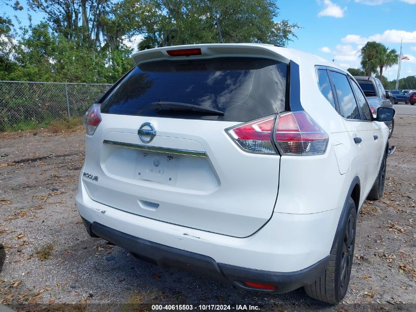 2016 Nissan Rogue S/Sl/Sv VIN: 5N1AT2MT9GC759939 Lot: 40615503