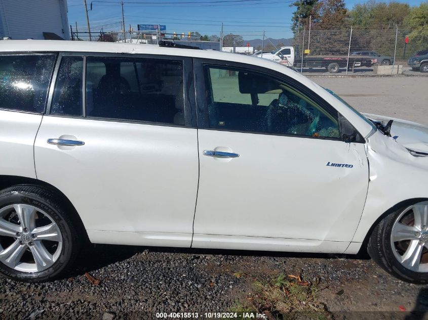 2010 Toyota Highlander Limited V6 VIN: JTEYK3EH0A2096663 Lot: 40615513