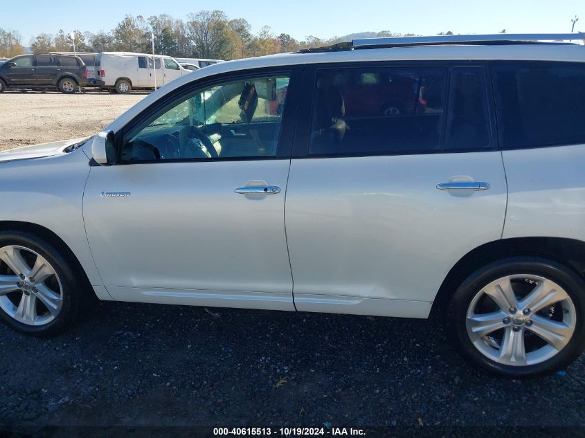 2010 Toyota Highlander Limited V6 VIN: JTEYK3EH0A2096663 Lot: 40615513