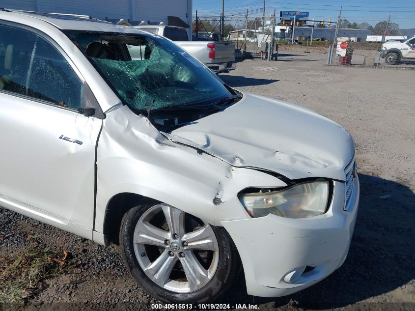 2010 Toyota Highlander Limited V6 VIN: JTEYK3EH0A2096663 Lot: 40615513