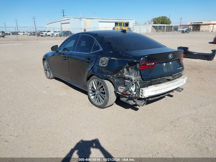 VIN JTHBA1D25G5002684 2016 Lexus IS, 200T no.3