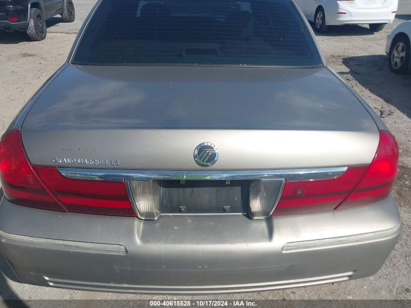 2004 Mercury Grand Marquis Ls VIN: 2MEHM75W74X601621 Lot: 40615528