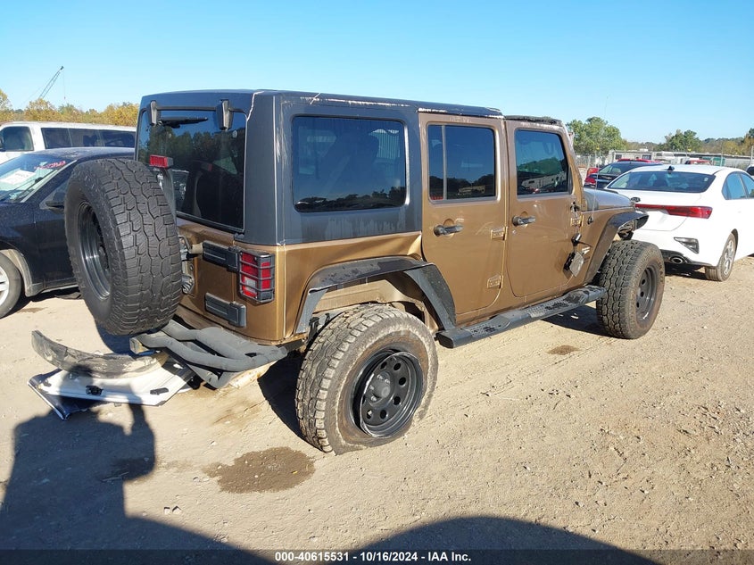 2015 JEEP WRANGLER UNLIMITED SAHARA - 1C4BJWEG5FL614399
