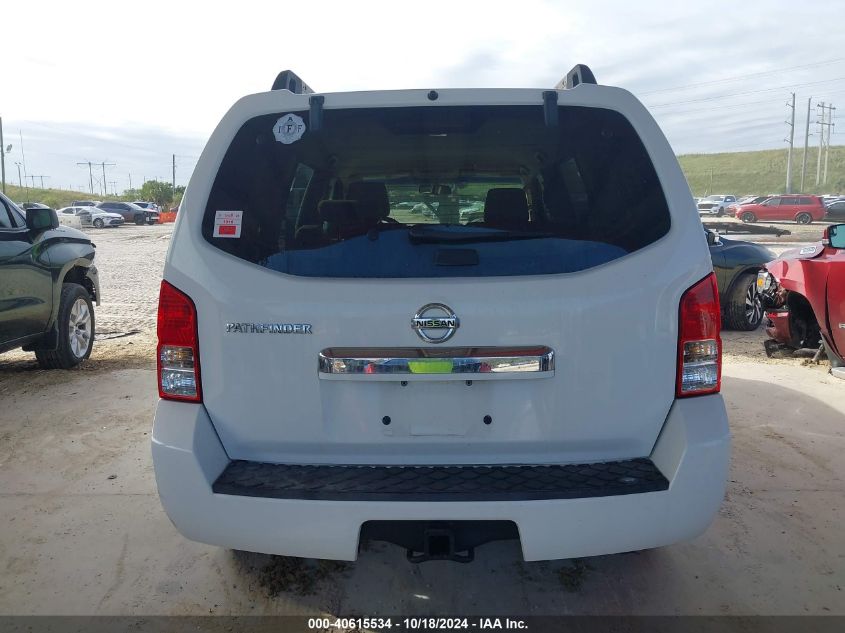 2008 Nissan Pathfinder S VIN: 5N1AR18U28C645858 Lot: 40615534